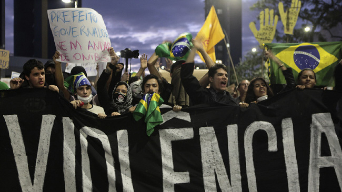 Βραζιλία: Ένας νεκρός διαδηλωτής στο Σάο Πάολο 